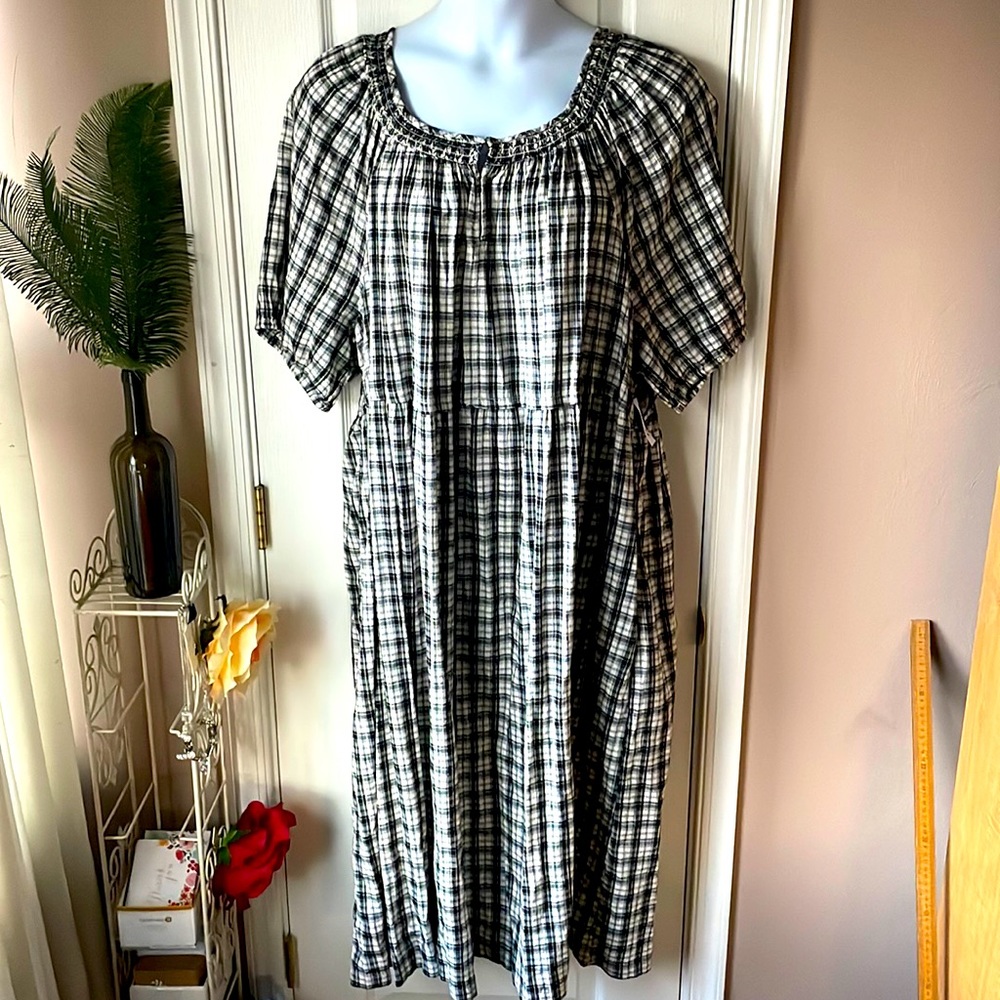 Cotton Dress w pockets